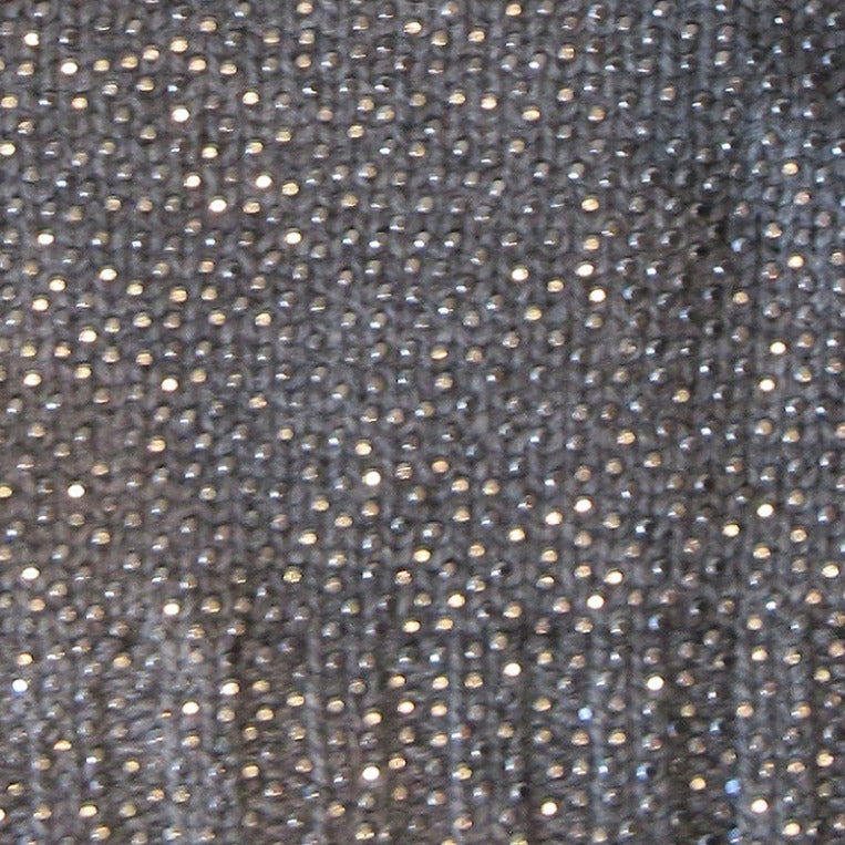 Regina Grey Silver Crystal Hat. Knit Cap in Medium Grey with silver mini Swarowski crystals on front. Crystals can be displayed full front or worn sideways. Article 90733 Fumo TG A/M. Width 22cm, Height 21cm. 50g approximate weight. 100% Wool Hand wash, Hang dry only. Made in Italy