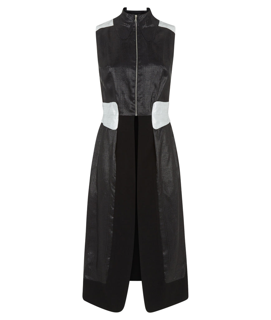 140607B -Black Open Dress