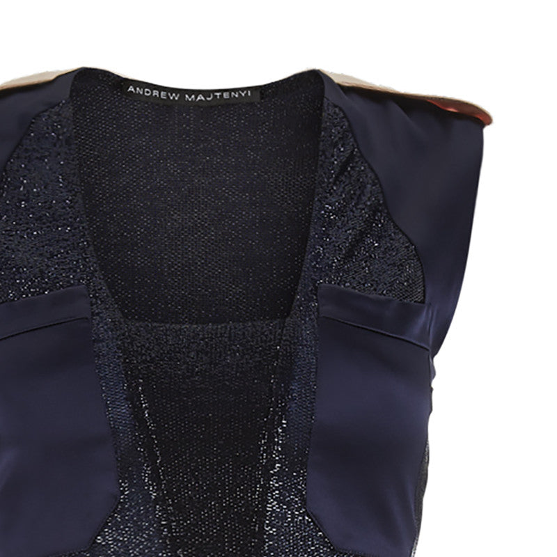 150609 -Side Drape Dress