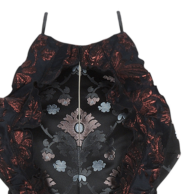 160113 -Sleeveless Slit Dress