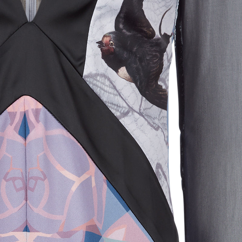 180110C -Printed Summer Jumpsuit