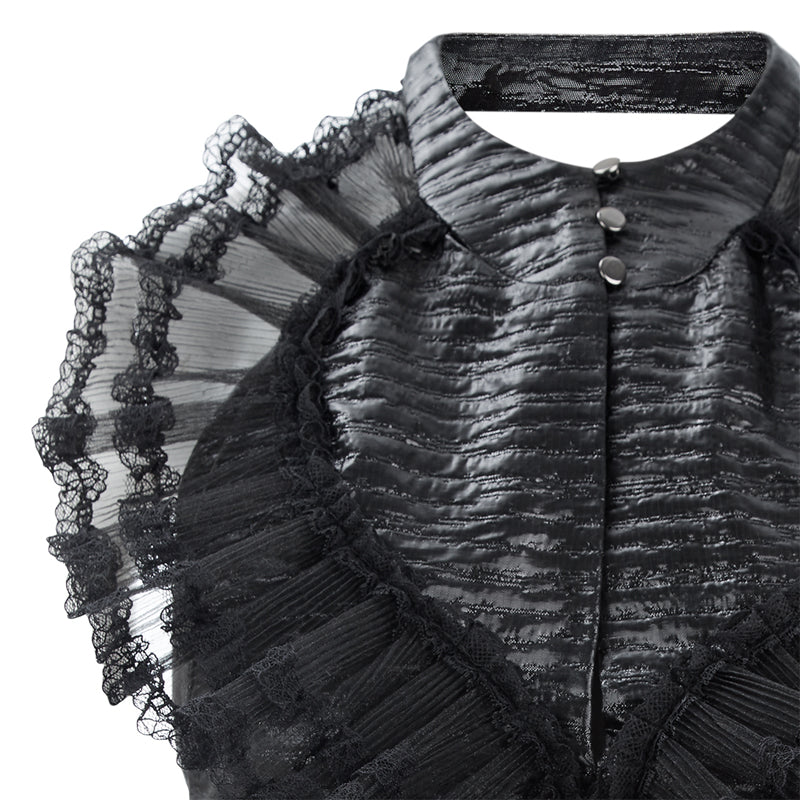 180111B -Dark Halter Top