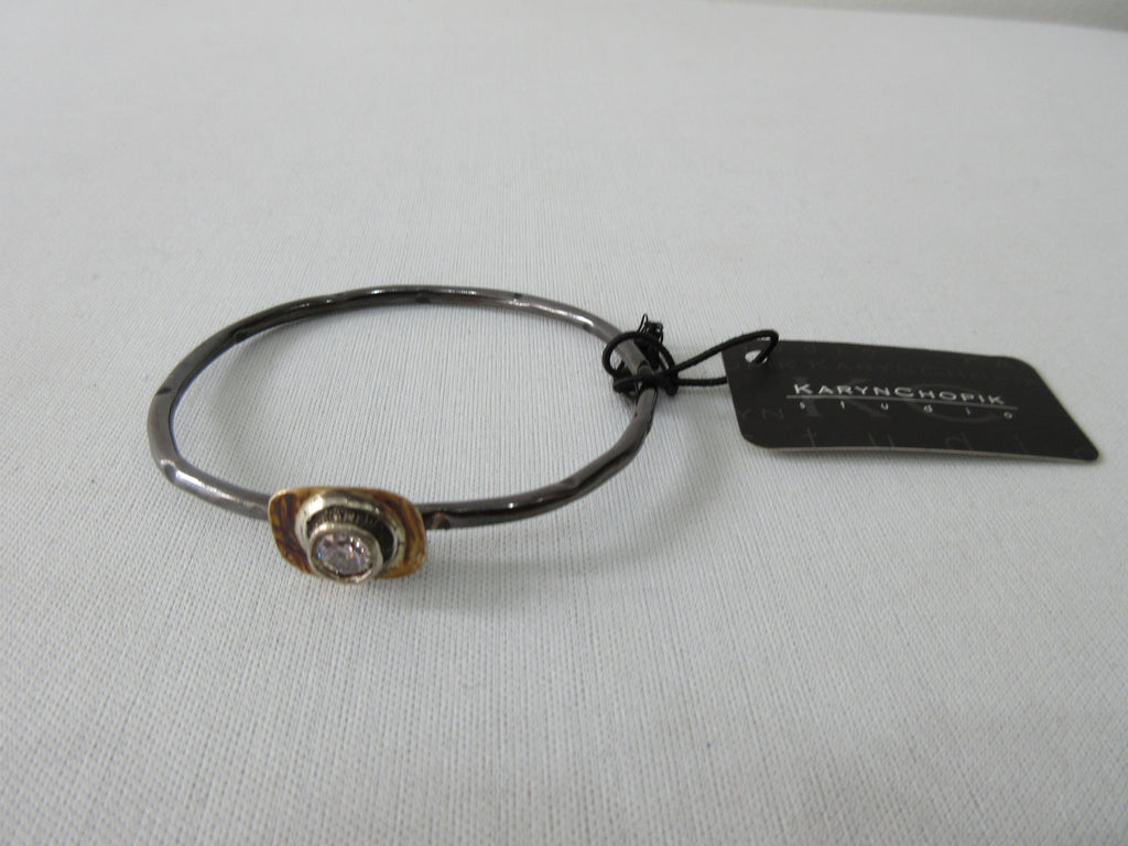 20A37 -Karyn Chopik Crystal Studded Bracelet