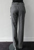 Soft wool trouser with relaxed fit. Size 8, Inseam 88.5cm, Outseam 108cm, 100% Wool, Dry Clean Only. Made in Croatia