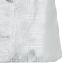 Mini Skirt silver pink plaid metallic image close-up photo picture
