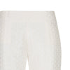 Beige Hexagon Trouser straight leg texture front close-up image photo picture