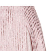 Pink Split Godet Skirt silver stripe texture front close-up image photo picture
