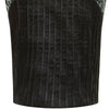 Dark X Skirt black stretch silver sequin contrast front close-up image photo picture