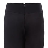 Dark Ruched Pocket Trouser pant pants slacks black stretch ruche back close-up image photo picture