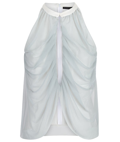 190104C -Print Round Waist Dress