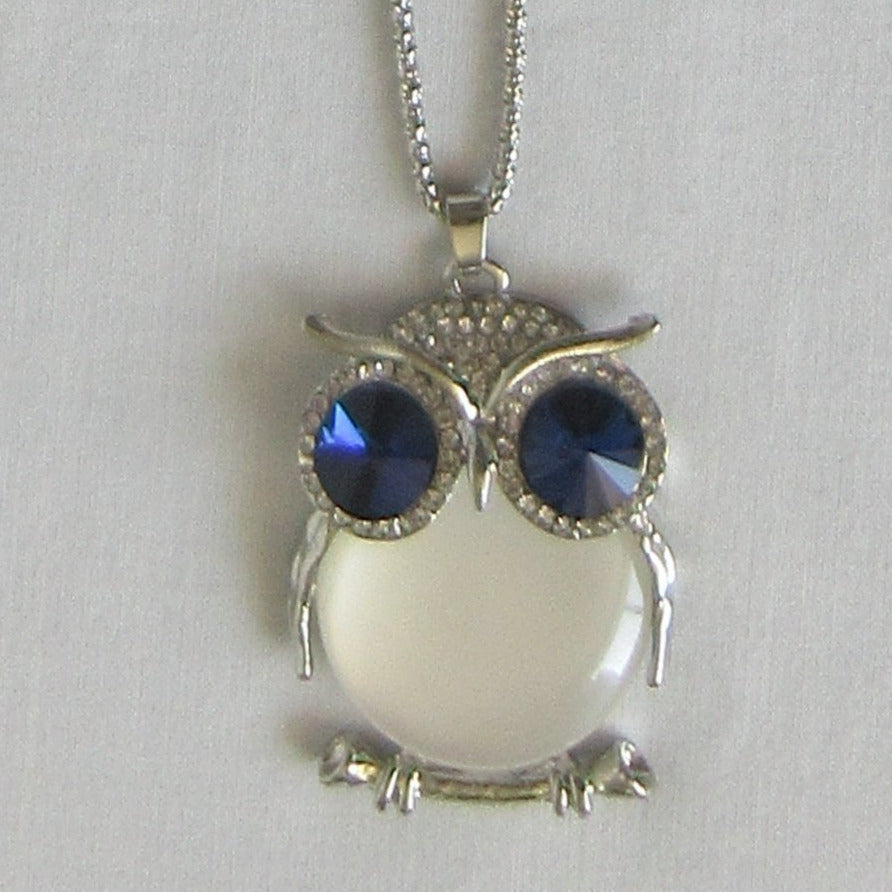 Owl Necklace close-up image photo picture