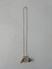 Karyn Chopik Double Swarowski Pearl Necklace. Also with diamond cut globe. Sterling Silver, 50cm full length. 80 grams approximate weight. Made in Canada