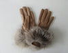 Gala Gloves Taupe Glove with Alpaca Base. Item Number D146NEWCALP ALPACA 948 002. Taupe Goves with Alpaca Base, 100% Leather upper, 100% Alpaca base. Made in Italy. 70g approximate weight.