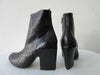 Vic Matie Snake Skin Boots. Product Number: Vic Matie 1L5365D.L80L590101 Trong.Loire 101 Black. 7cm Heel, one piece/part of boot, 100% Snakeskin. Made in Italy