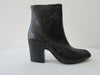 Vic Matie Snake Skin Boots. Product Number: Vic Matie 1L5365D.L80L590101 Trong.Loire 101 Black. 7cm Heel, one piece/part of boot, 100% Snakeskin. Made in Italy